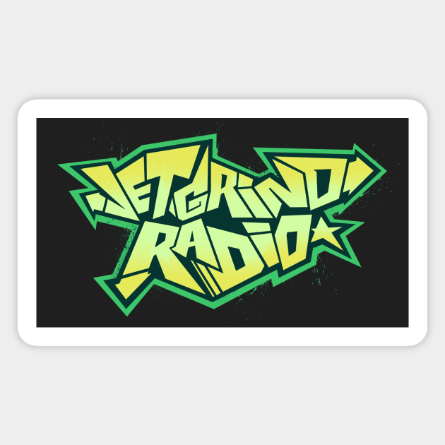 Grind Jet Radio Sticker by aquaticform